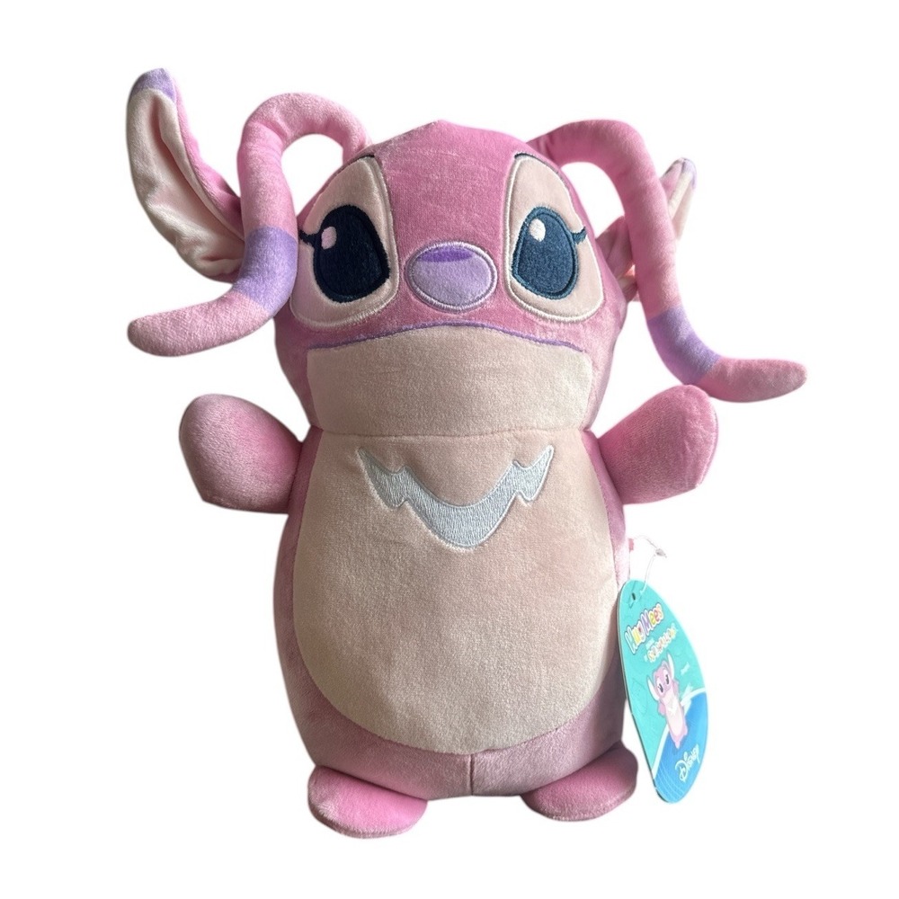 Squishmallows DISNEY Hugmees Stitch Angel - NWT NEW‎ - 10"